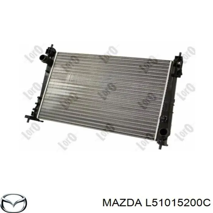 L51015200C Mazda радиатор