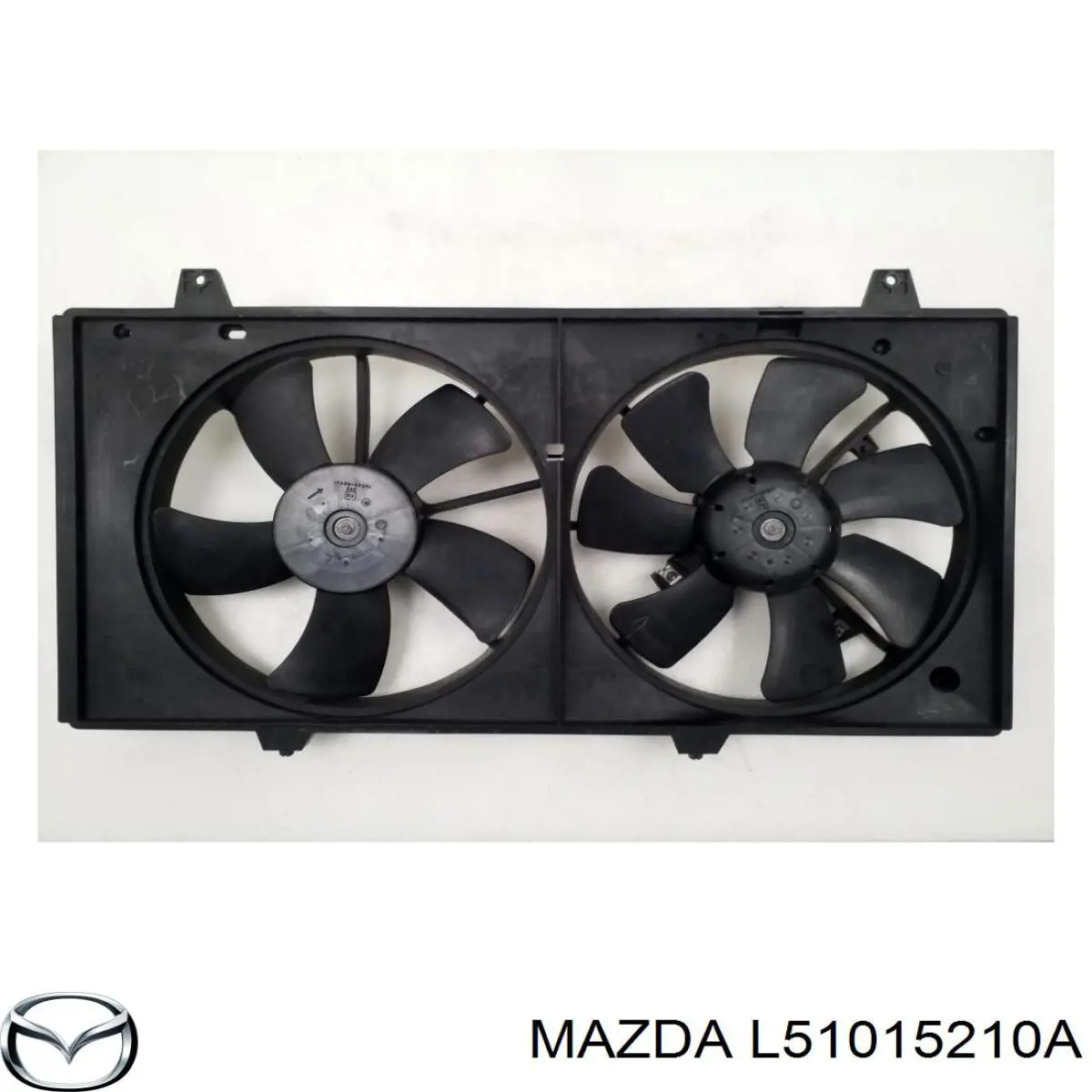 Диффузор радиатора охлаждения на Mazda 6 GH