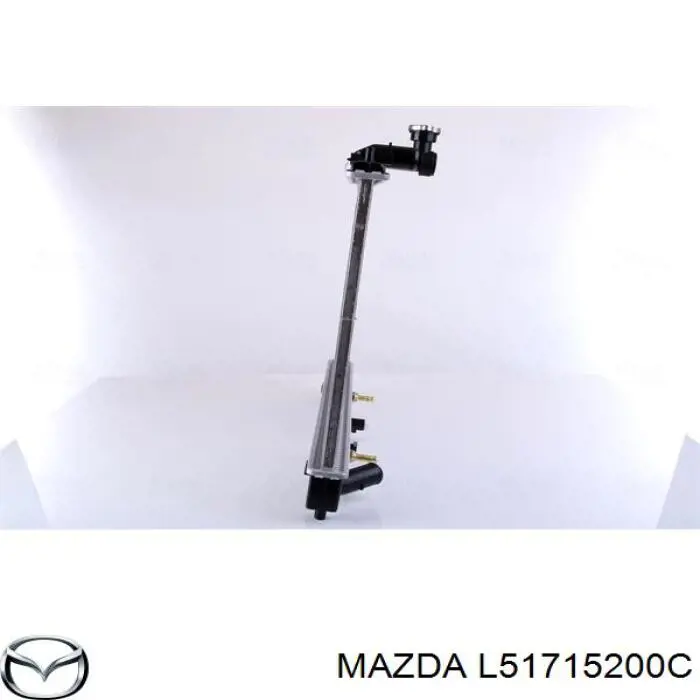 Радиатор L51715200C Mazda