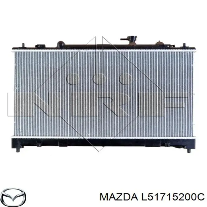 L51715200C Mazda Радиатор основной