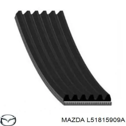 Ремень генератора L51815909A Mazda