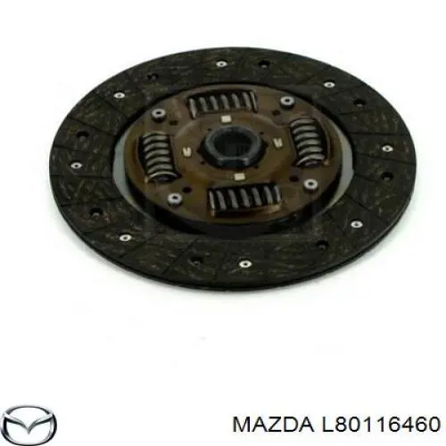 Disco de embrague L80116460 Mazda