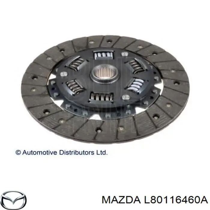 L801-16-460A Mazda диск сцепления