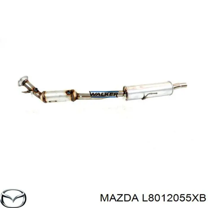 L8012055XB Mazda Конвертор-катализатор