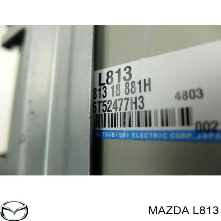 L813 Mazda Мотор в сборе