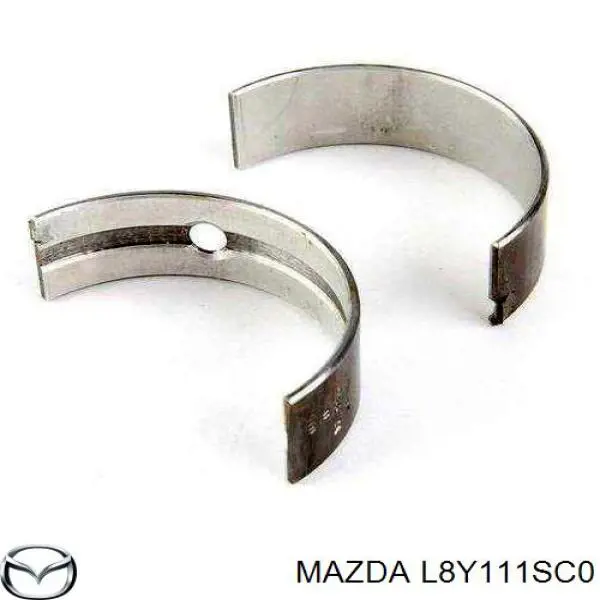 L8Y111SC0 Mazda кольца поршневые комплект на мотор, std.