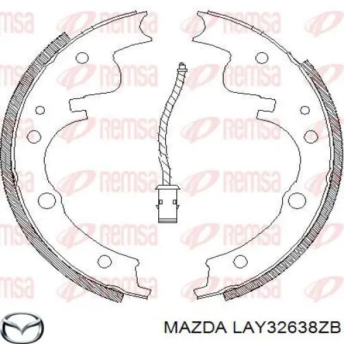LAY32638ZB Mazda