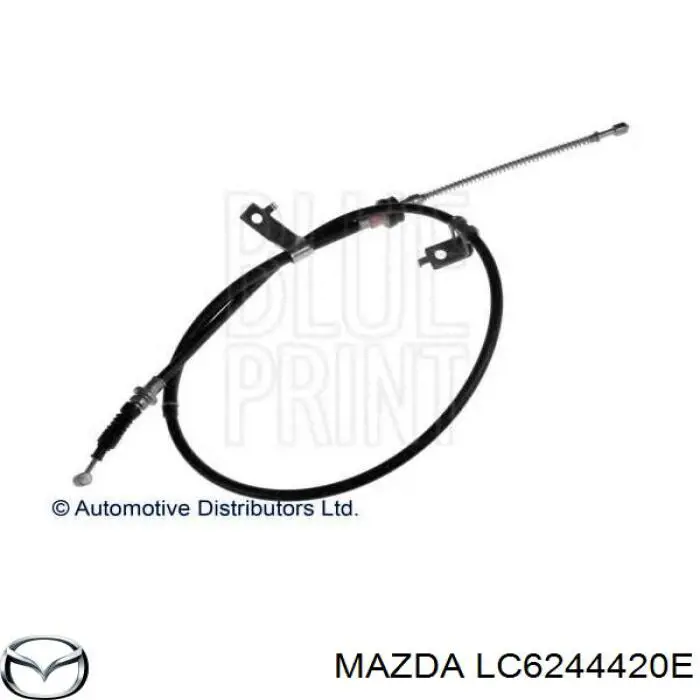 LC6244420E Mazda Трос ручного тормоза