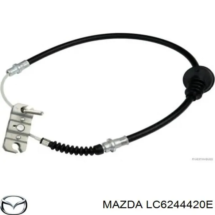 Трос ручного тормоза задний Mazda LC6244420E цена, от 159.12 USD