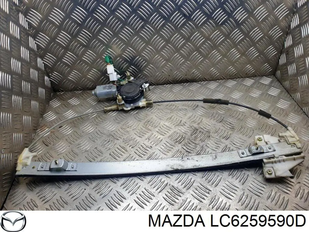 LC6259590D Mazda механизм стеклоподъемника двери передней левой