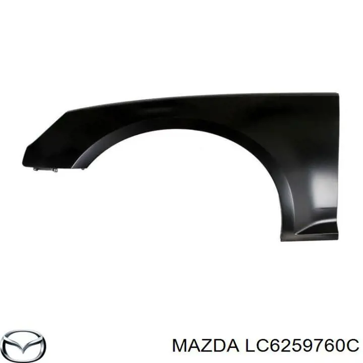 Уплотнитель двери передней левой (на двери) на Mazda MPV LW