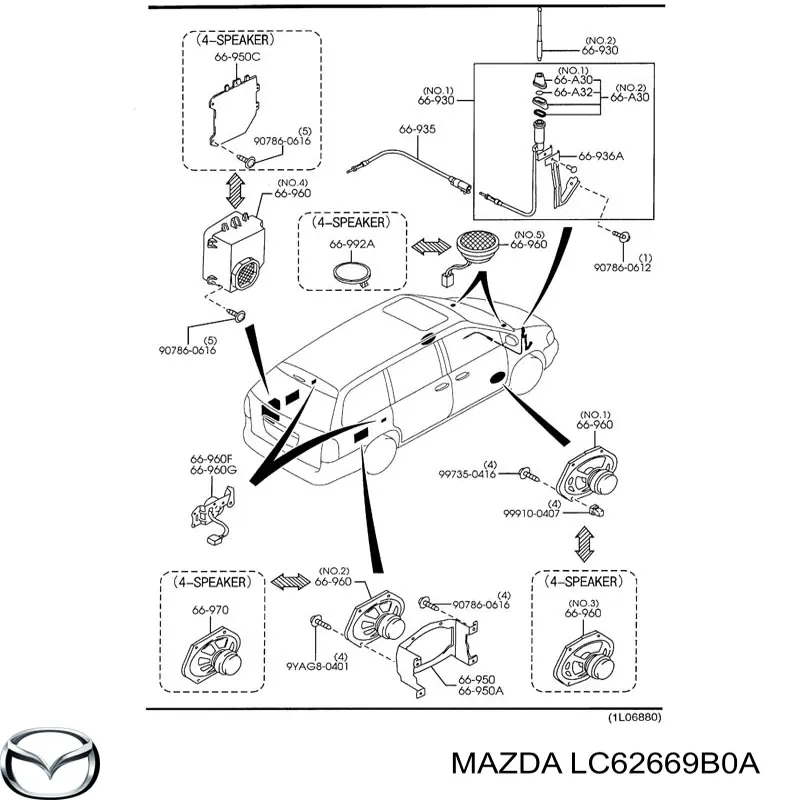 LC62669B0A Mazda 