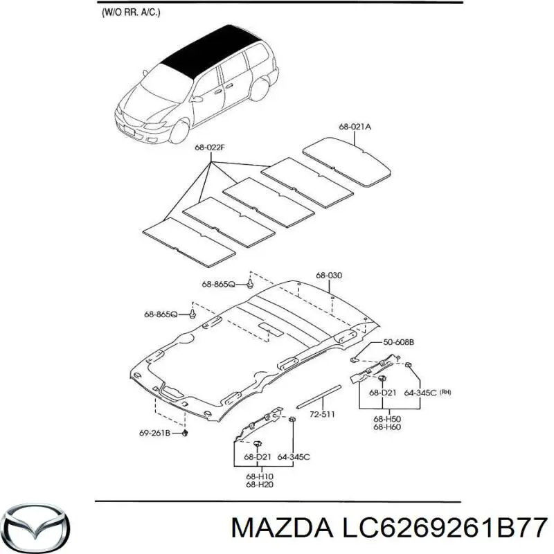  LC6269261B77 Mazda