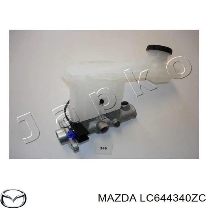 Цилиндр тормозной главный LC644340ZC Mazda