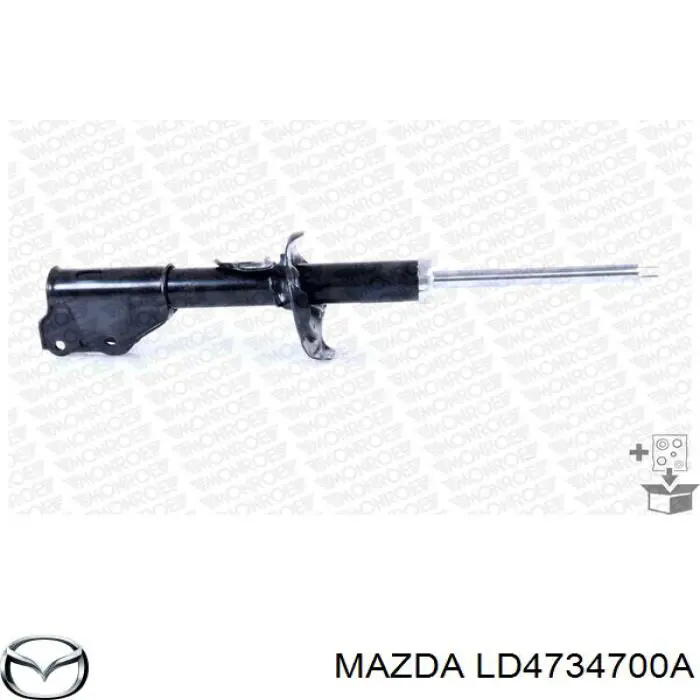 Амортизатор подвески передний левый Mazda LD4734700A цена, от 76.33 USD