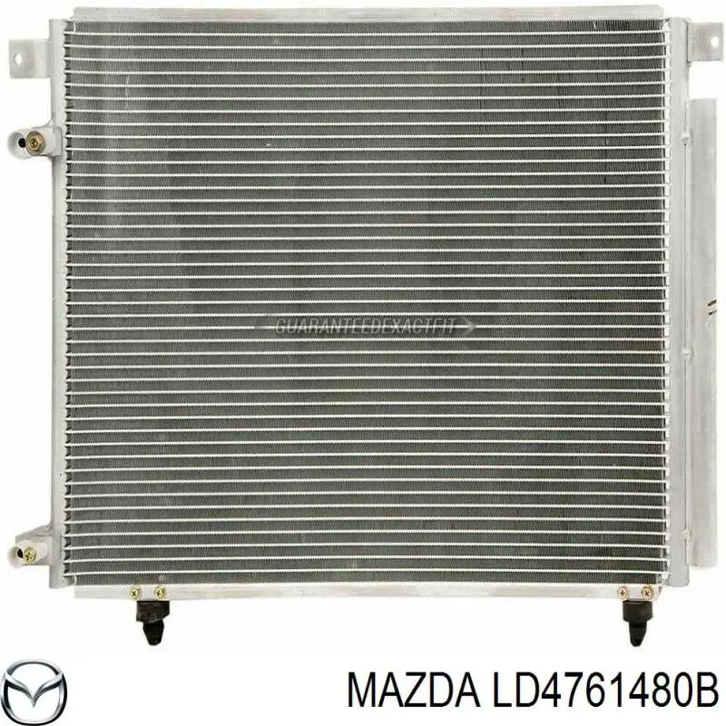 Конденсатор кондиционера Mazda LD4761480B цена, от 74.30 USD