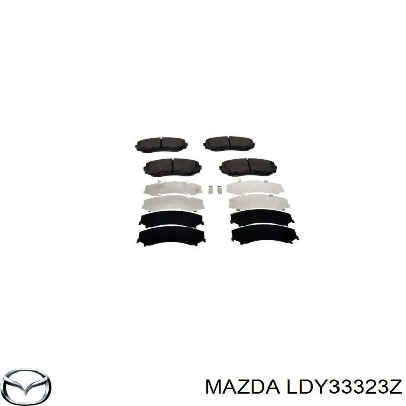 Тормозные колодки Mazda LDY33323Z