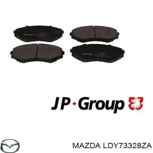 Колодки Mazda LDY73328ZA цена, от 6.60 USD