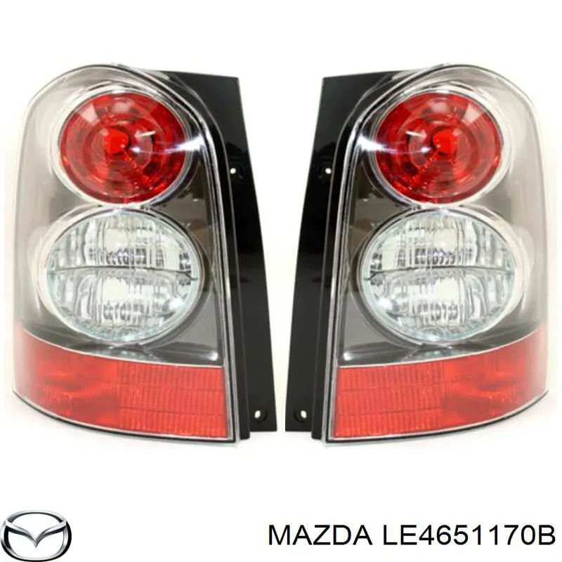 Фонарь задний правый на Mazda MPV 