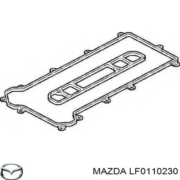 Прокладка клапанной крышки двигателя, комплект Mazda LF0110230