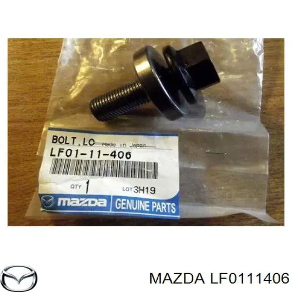 Купить LF0111406 Mazda Болт шкива коленвала