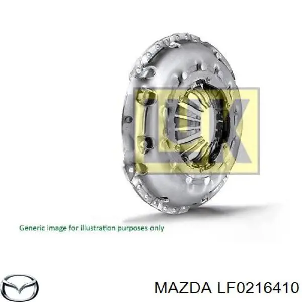 LF0216410 Mazda корзина сцепления