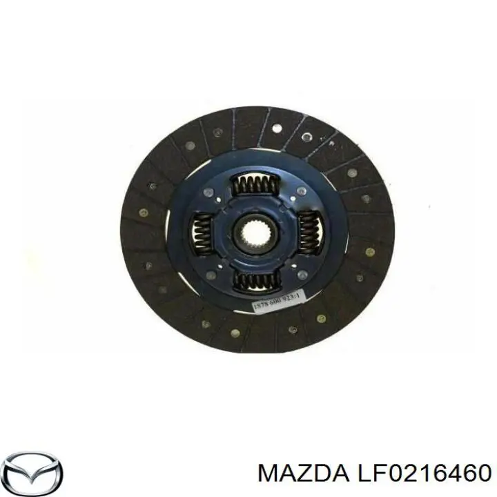 Disco de embrague LF0216460 Mazda