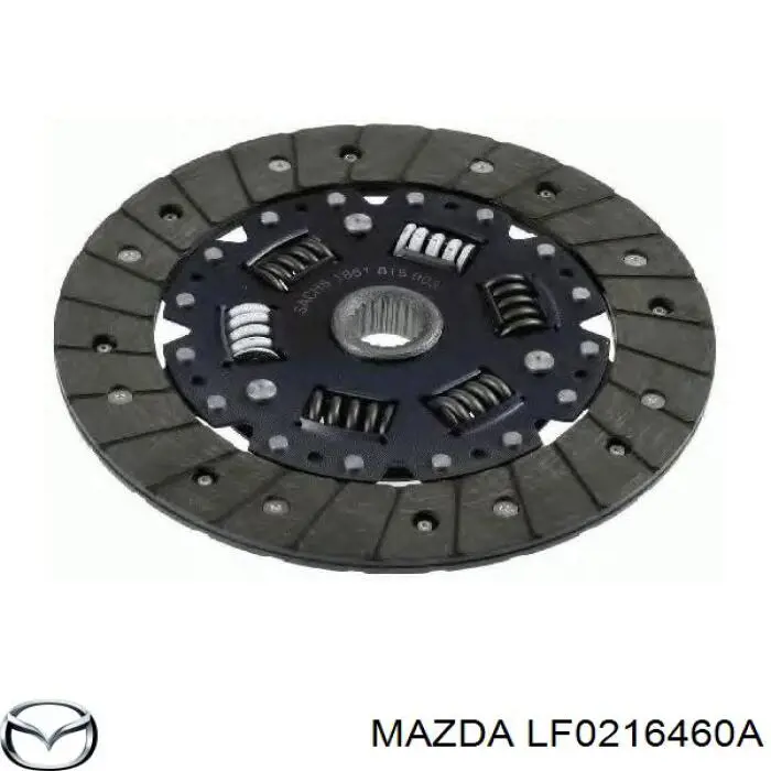 LF0216460A Mazda диск сцепления