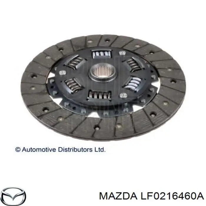 Disco de embrague LF0216460A Mazda