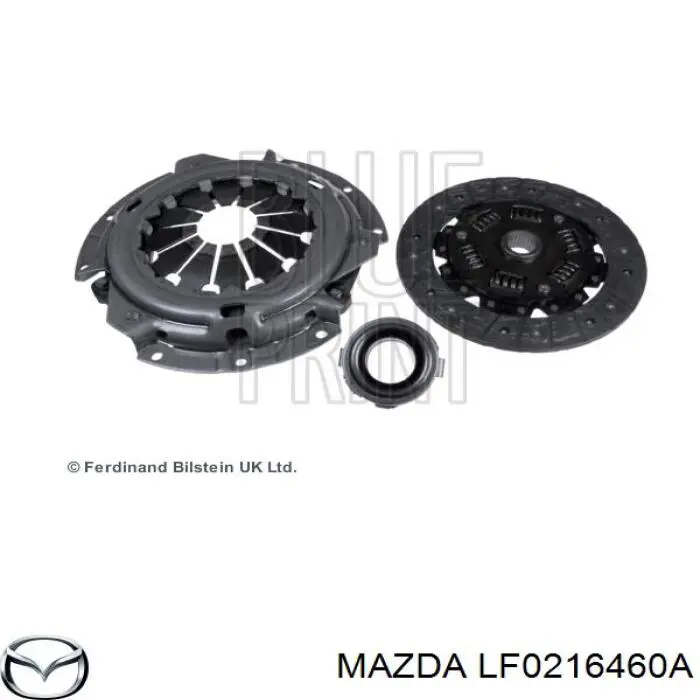 Диск сцепления LF0216460A Mazda