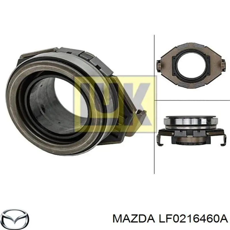 LF0216460A Mazda Диск сцепления ведомый