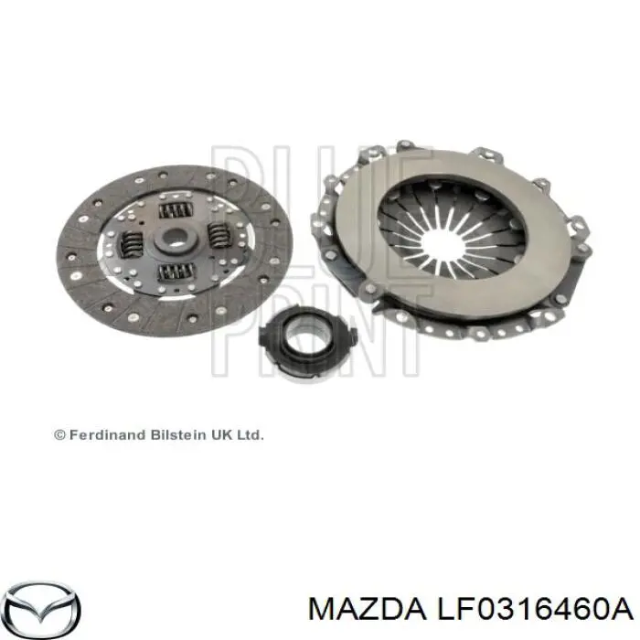 Диск сцепления LF0316460 Mazda