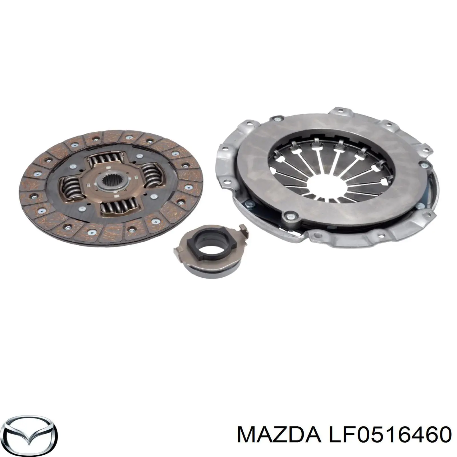 Диск сцепления LF0516460 Mazda