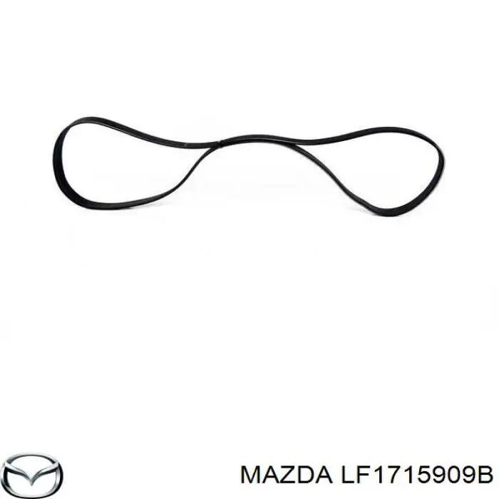 LF1715909B Mazda Поликлиновый ремень