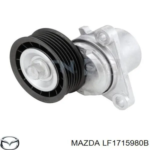 Купить LF1715980B Mazda Натяжитель приводного ремня