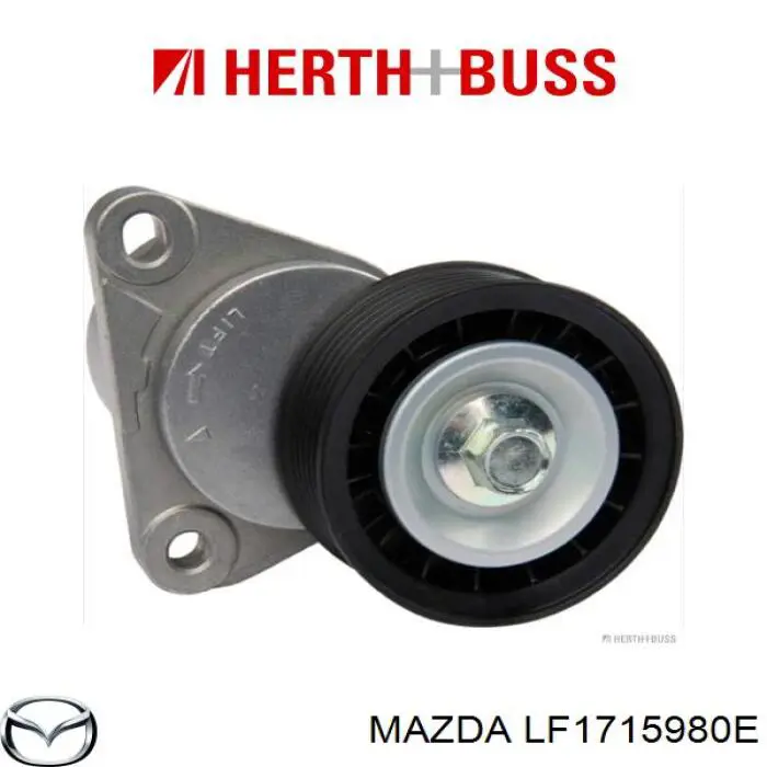 LF1715980E Mazda натяжитель приводного ремня