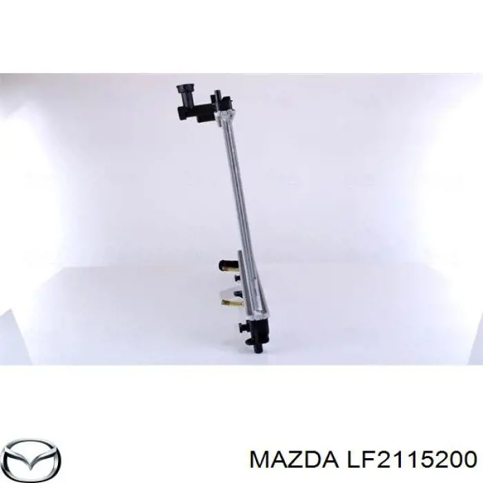 Купить LF2115200 Mazda Радиатор водяной