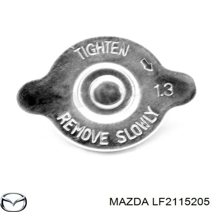LF2115205 Mazda крышка (пробка радиатора)
