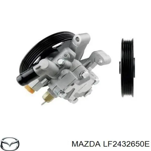 Насос ГУР LF2432650E Mazda