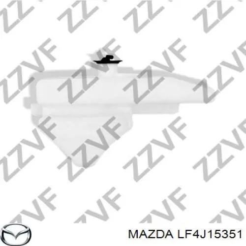 Купить LF4J15351 Mazda Водяной бачок системы охлаждения