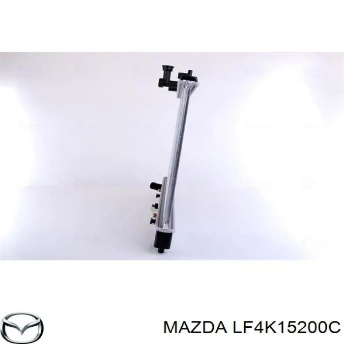 LF4K15200C Mazda радиатор