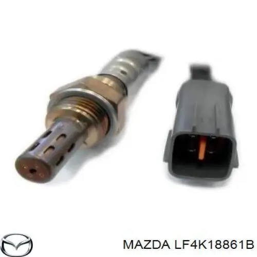 Лямбда-зонд, датчик кислорода после катализатора Mazda LF4K18861B