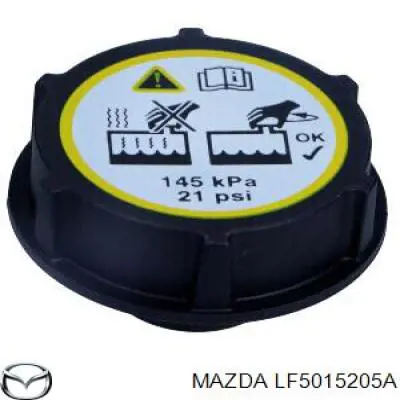 LF5015205A Mazda крышка (пробка расширительного бачка)