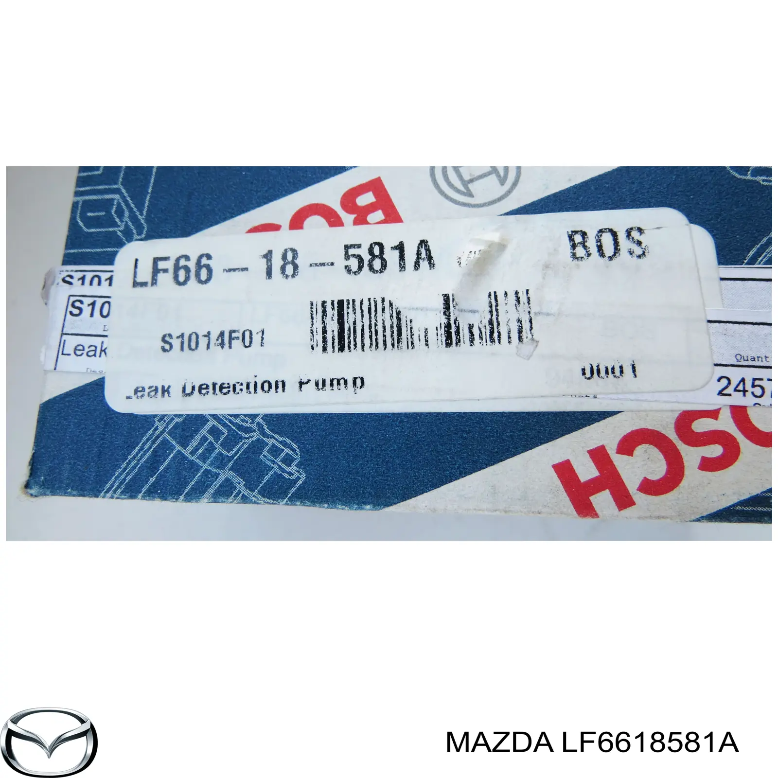 Купить LF6618581A Mazda Клапан адсорбера паров топлива