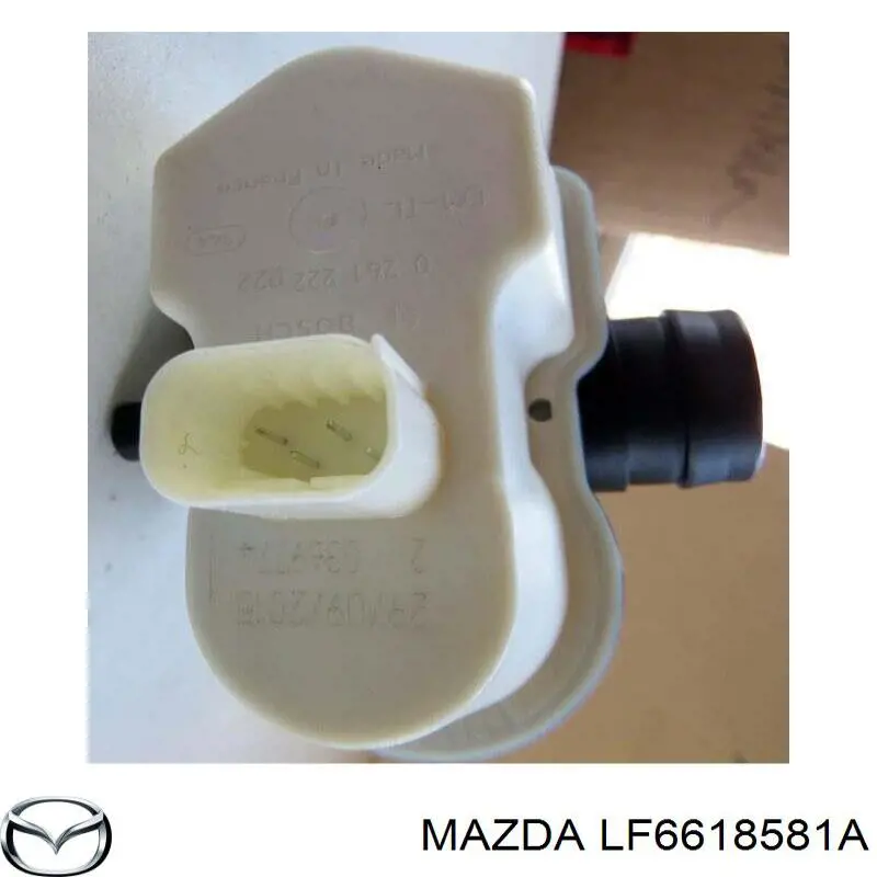 Клапан топливного абсорбера Mazda LF6618581A