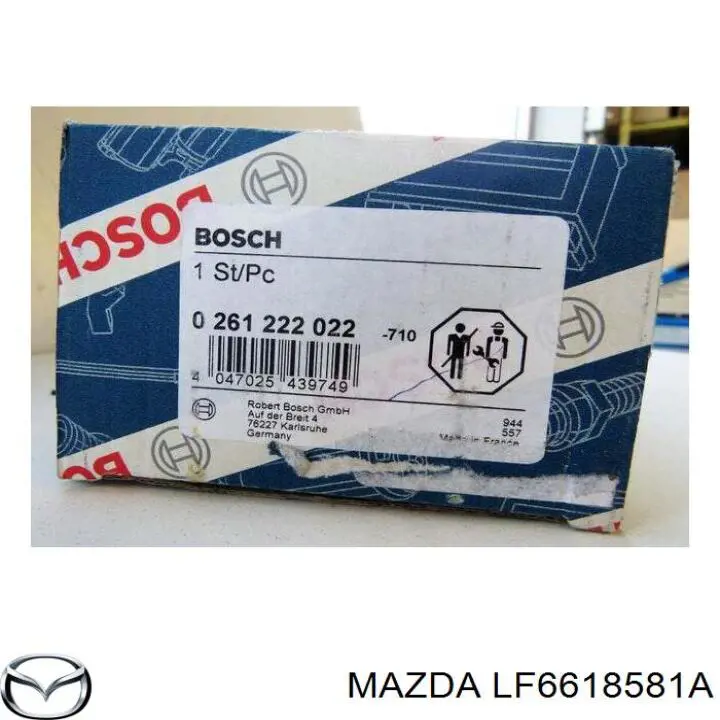LF6618581A Mazda Клапан абсорбера