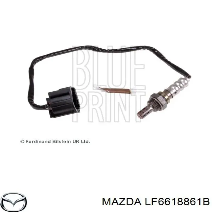 LF6618861B Mazda лямбда-зонд, датчик кислорода до катализатора