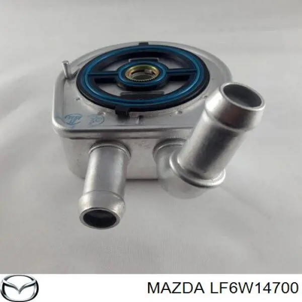 Купить LF6W14700 Mazda Радиатор масляный (холодильник), под фильтром