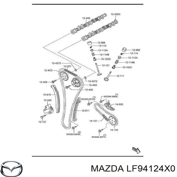 LF94124X0 Mazda