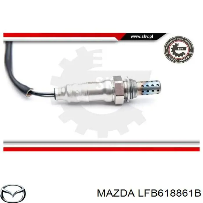 Лямбдазонд, датчик кислорода до катализатора Mazda LFB618861B цена, от 38.34 USD